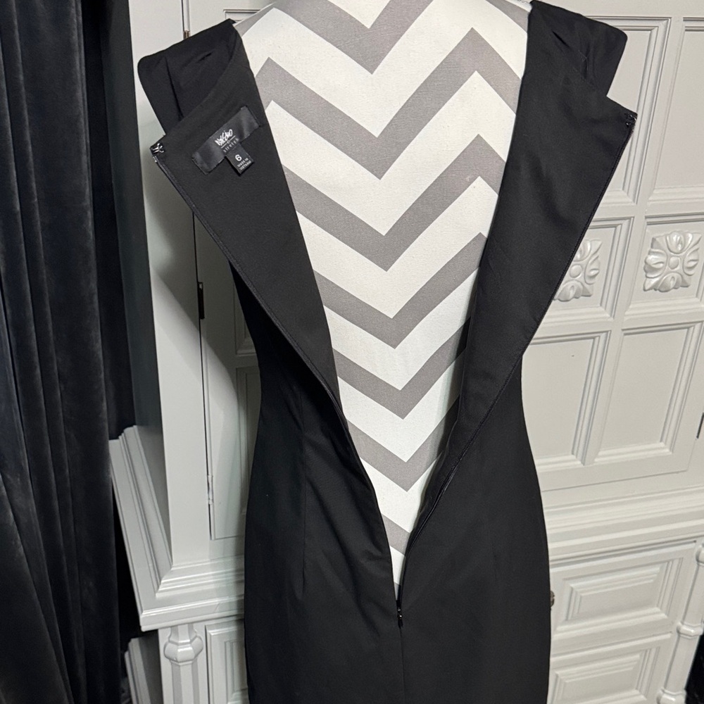 Mossimo Elegant Black Sleeveless Dress Size 6 - Picture 9 of 13